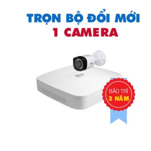 TRỌN BỘ ĐỔI MỚI 1 CAMERA DAHUA 1.0 MEGAPIXEL