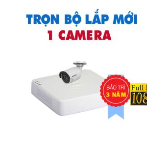 TRỌN BỘ 1 CAMERA HIK HD 2.0 MEGAPIXEL